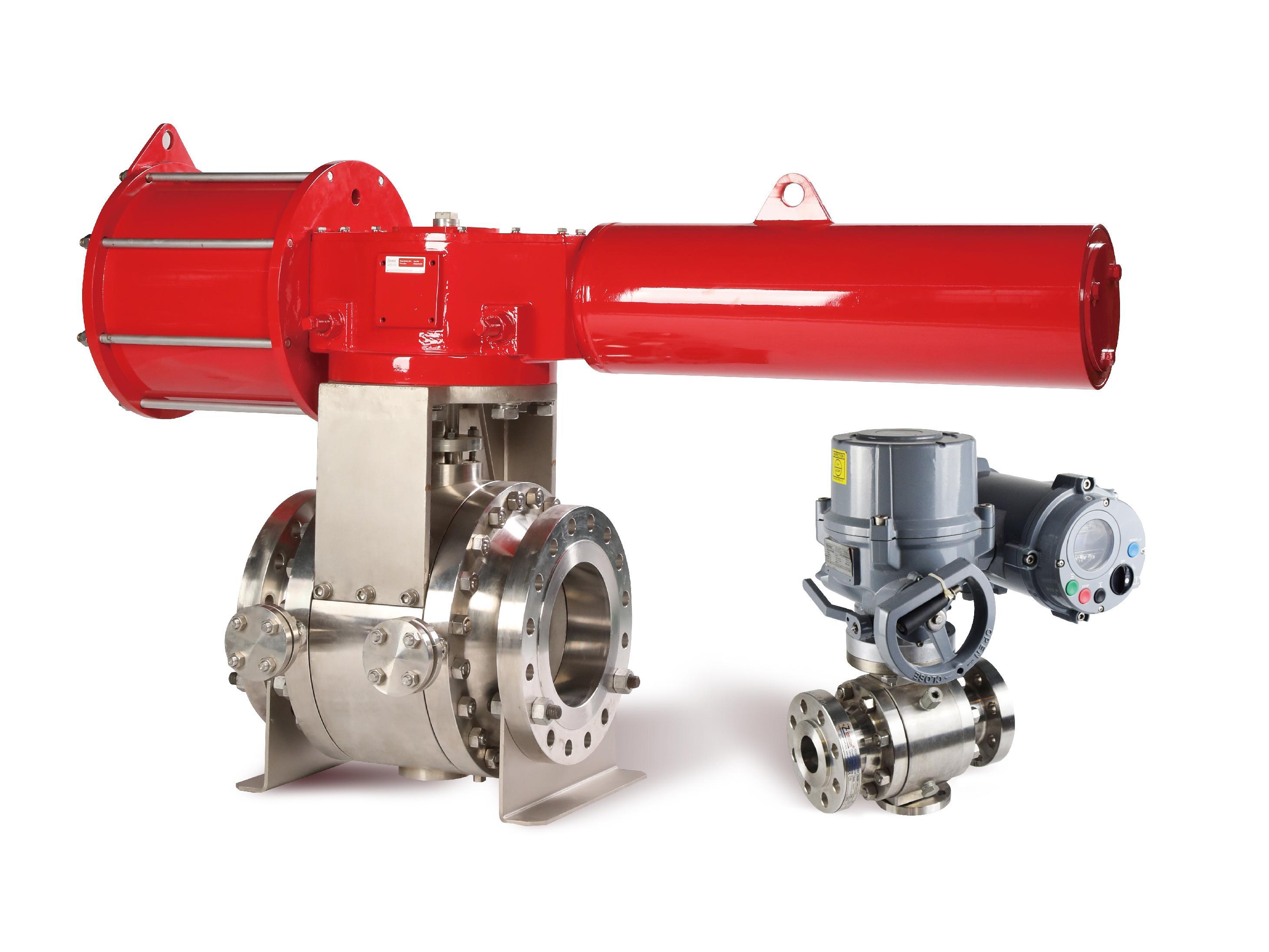 Тіректі (trunnion) шарлы кран